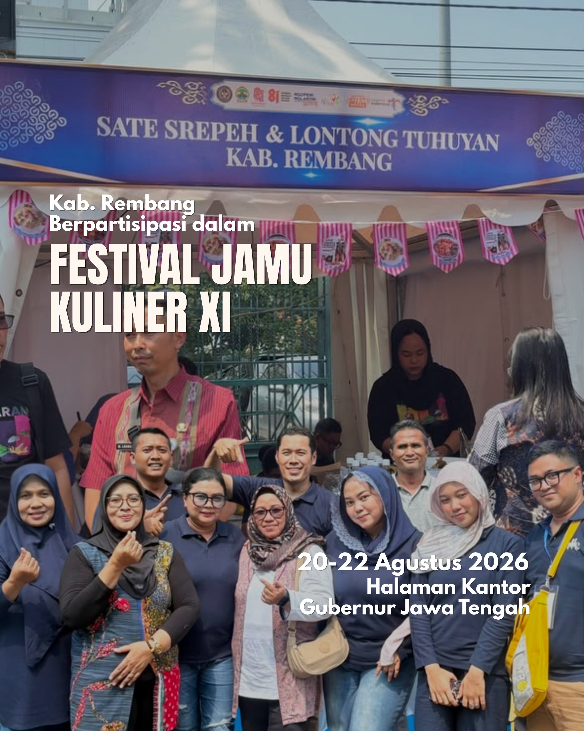 Kabupaten Rembang Perkenalkan Kuliner Khas Daerah dalam Festival Jamu Kuliner Jawa Tengah Ke-XI